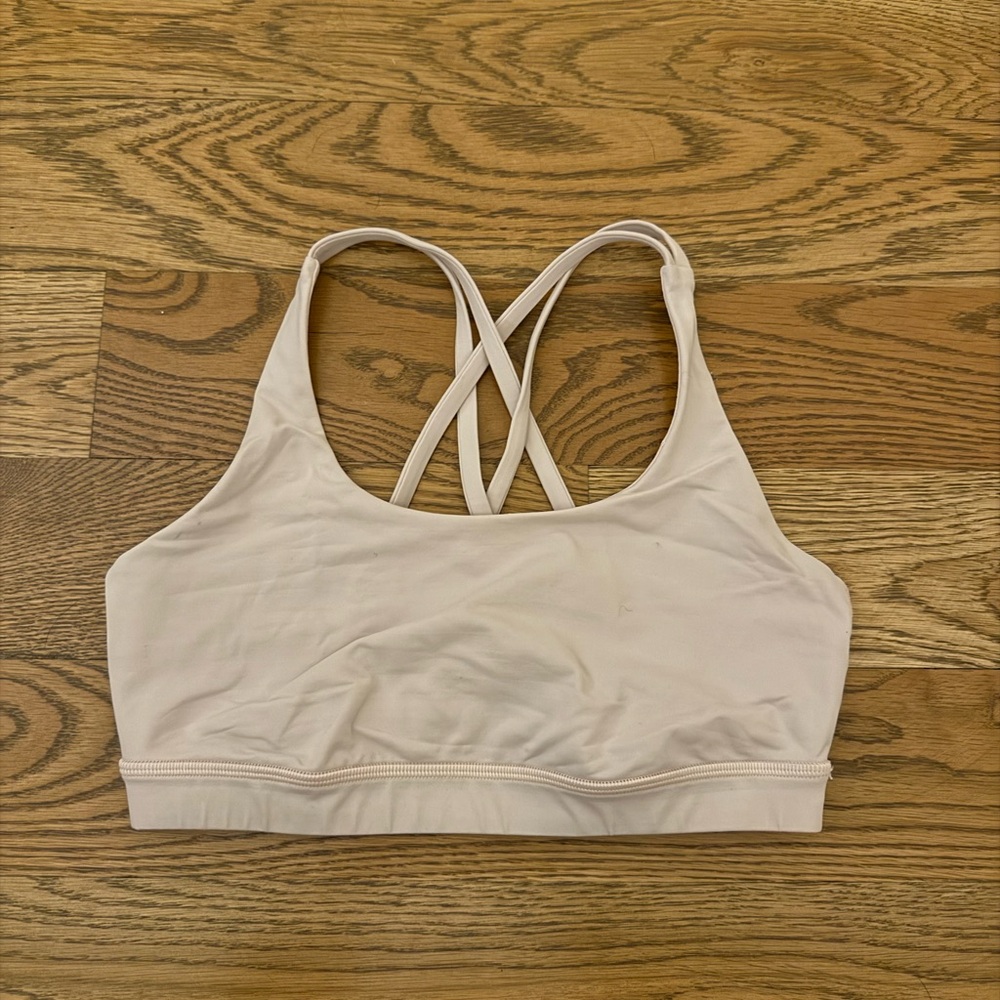 Lululemon Athletica Light Pink Sports Bra